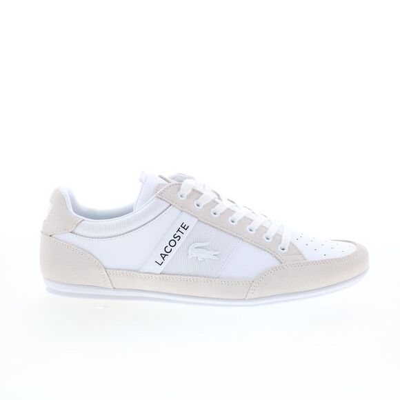 Lacoste Mens Chaymon 125 1 CMA White Shoes (NWT) - Picture 1 of 7